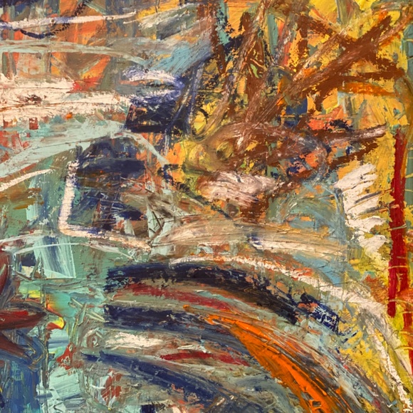 Original painting on wood byDorotaKormienko 24x30x2 deep - Picture 6 of 13